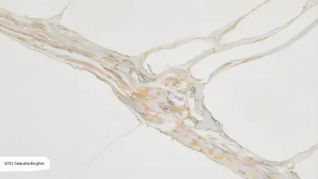 Noblle Quartz — Q703 Calacatta Borghini